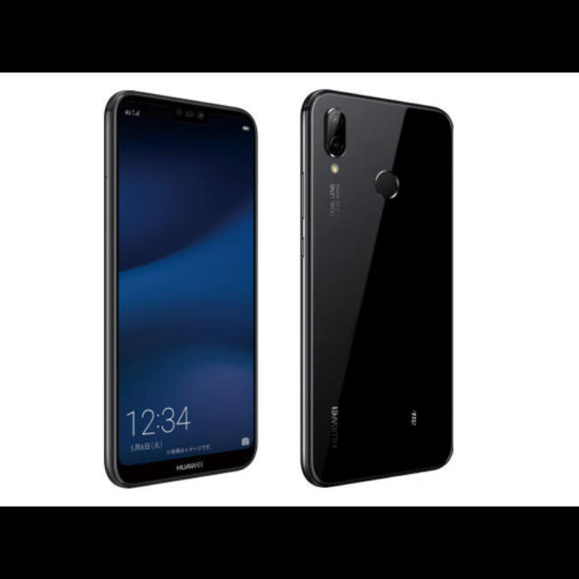 【新品 未使用】HUAWEI P20 lite ミッドナイトブラックSIMフリー