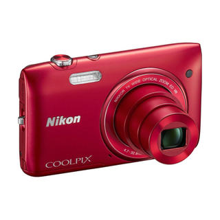 ニコン(Nikon)の【けいちゃん様専用】COOLPIX_S3500_ラズベリーレッド_付属品付き(コンパクトデジタルカメラ)