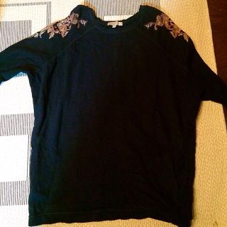 ザラ(ZARA)のZARA☆トレーナーワンピース(Tシャツ(半袖/袖なし))