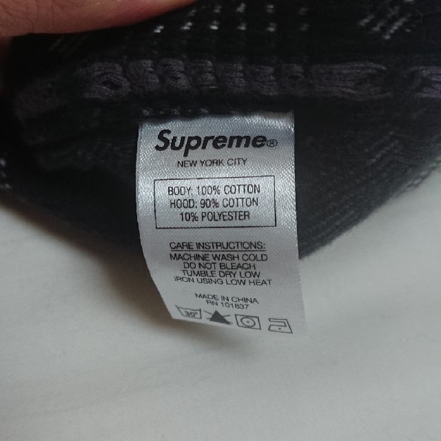 最新作通販 Supreme - Supreme Hooded Jacquard Flannel Shirt の通販 by tomrock shop｜シュプリームならラクマ 超歓迎お得