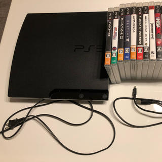プレイステーション3(PlayStation3)の更に値下げしました！PS3本体 ＋付属コード＋ソフト13本 (家庭用ゲーム機本体)