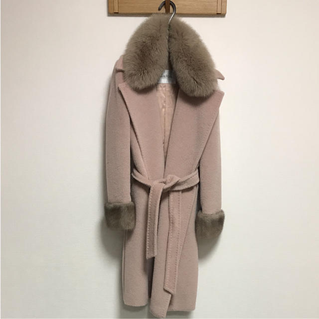 Max Mara - miiko様 MaxMara マックスマーラ コート フォックス ミンク