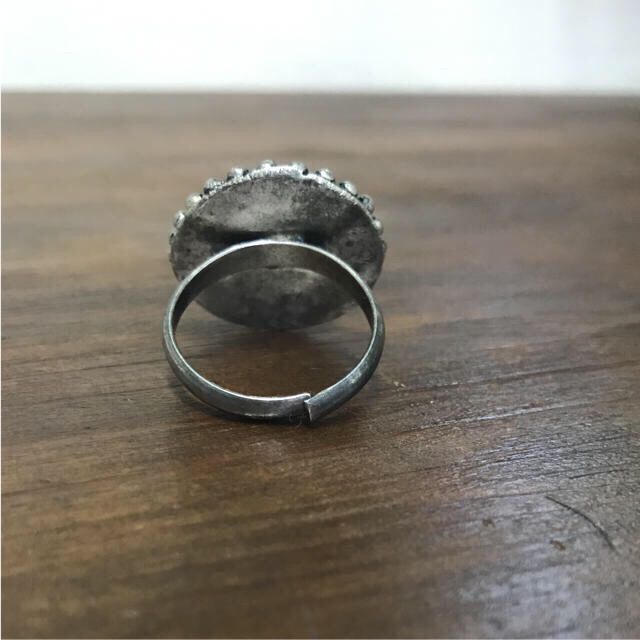 MALAIKA(マライカ)のガラス玉 リング 指輪 メンズのアクセサリー(リング(指輪))の商品写真