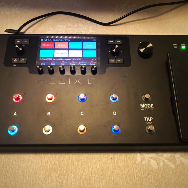 LINE6 HELIX LTエフェクター