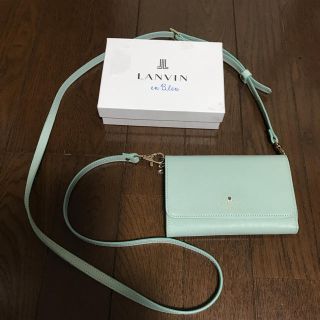 ランバンオンブルー(LANVIN en Bleu)のLANVIN ウォレットショルダー(ショルダーバッグ)