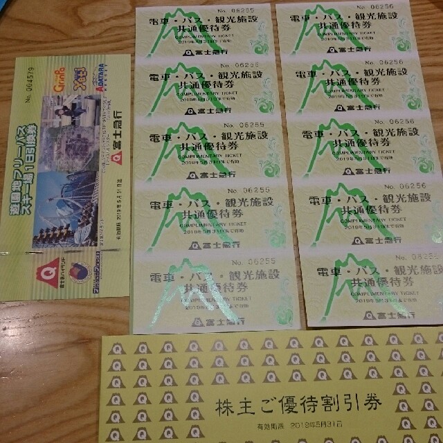 富士急ハイランドのフリーパス3枚分 遊園地/テーマパーク