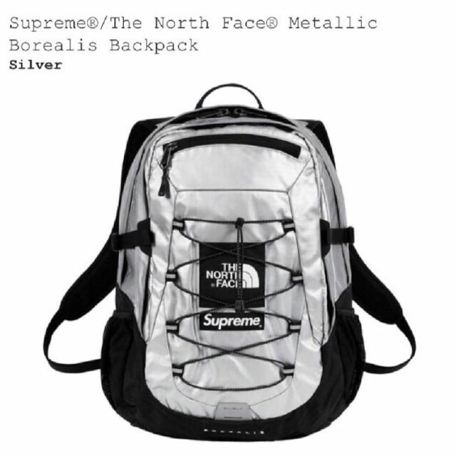 メンズsupreme The North Face Metallic backpack