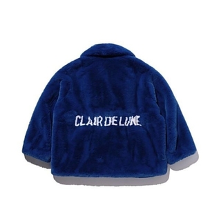 CLAIR DE LUNE Fur Jacket blue Lサイズ 登坂広臣
