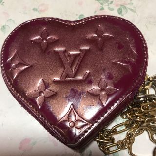 N⑨ LOUIS VUITTON ルイヴィトン ヴェルニ コインケース  ハート