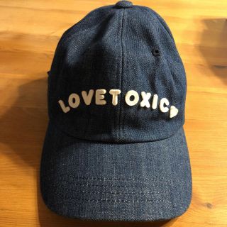 ラブトキシック(lovetoxic)のLOVE TOXIC デニム キャップ (帽子)