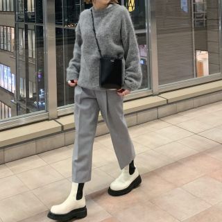 素人採寸Acne Studios アクネ ストゥディオズ クロップド ウールパンツ