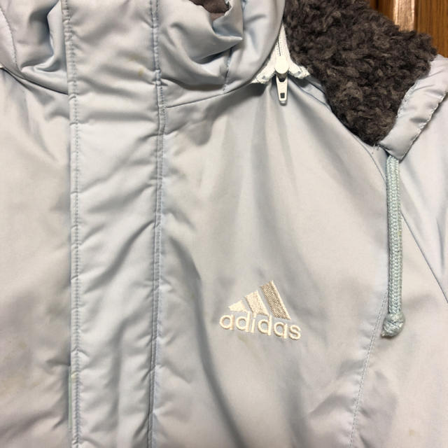 adidas(アディダス)のアディダス ベンチコート 140㎝ キッズ/ベビー/マタニティのキッズ服女の子用(90cm~)(コート)の商品写真