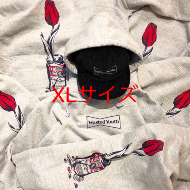wasted youthパーカーXLサイズ-