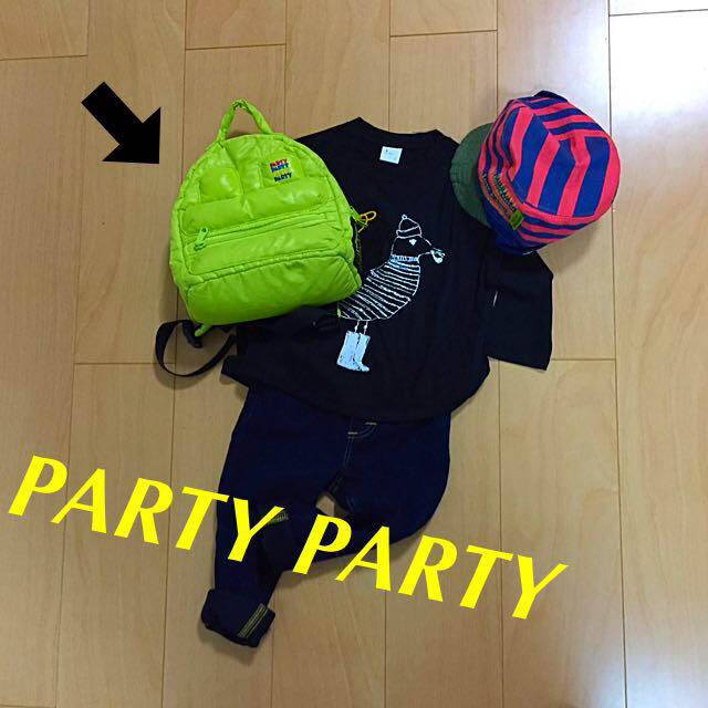 PARTYPARTY(パーティーパーティー)のPARTY PARTY/リュック キッズ/ベビー/マタニティのこども用バッグ(その他)の商品写真