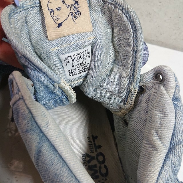 adidas(アディダス)の値下げ☆addidasアディダスオリジナルス  デニム スニーカー  メンズの靴/シューズ(スニーカー)の商品写真