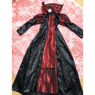 【送料込み】魔女ドレス（130〜140）ドラキュラ20日までの限定価格(衣装一式)