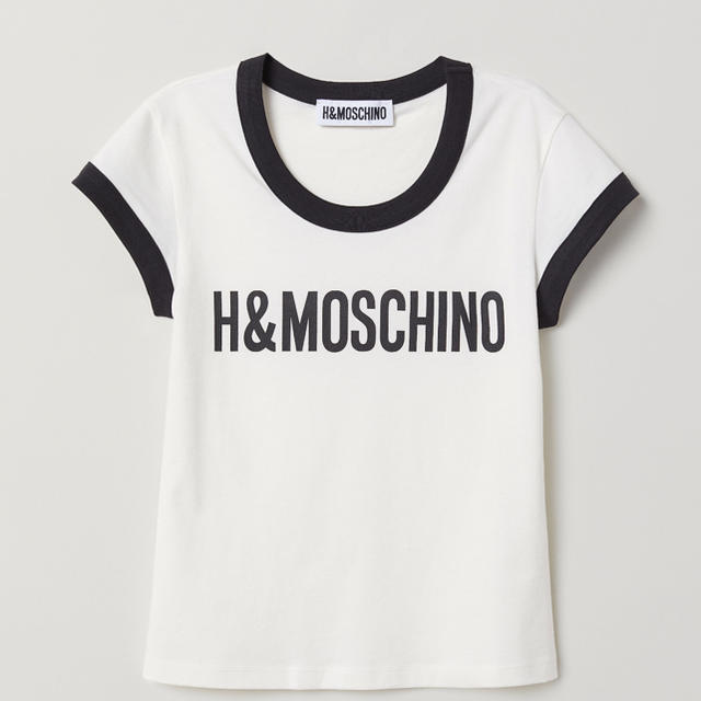 MOSCHINO(モスキーノ)のH&MOSCHNO 限定レアTシャツ レディースのトップス(Tシャツ(半袖/袖なし))の商品写真