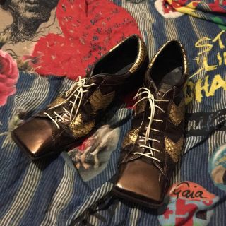 ヴィヴィアンウエストウッド(Vivienne Westwood)のMAN hammerhead shoes  bag set(ドレス/ビジネス)