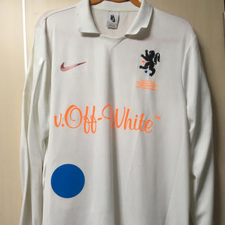 ナイキ(NIKE)のNIKE×off-white Soccer Jersey(Tシャツ/カットソー(七分/長袖))