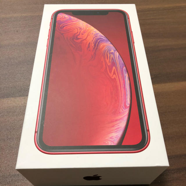 【SIMフリー】iphoneXR 64GB RED【新品未使用】