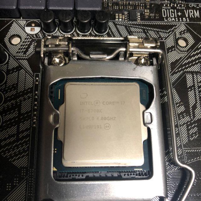 Intel Core i7 6700k + Z170マザーセット。（単品可能）PCパーツ