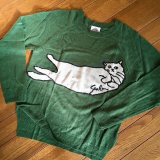 スカラー(ScoLar)の【値下げ】スカラー 猫 ニット(ニット/セーター)