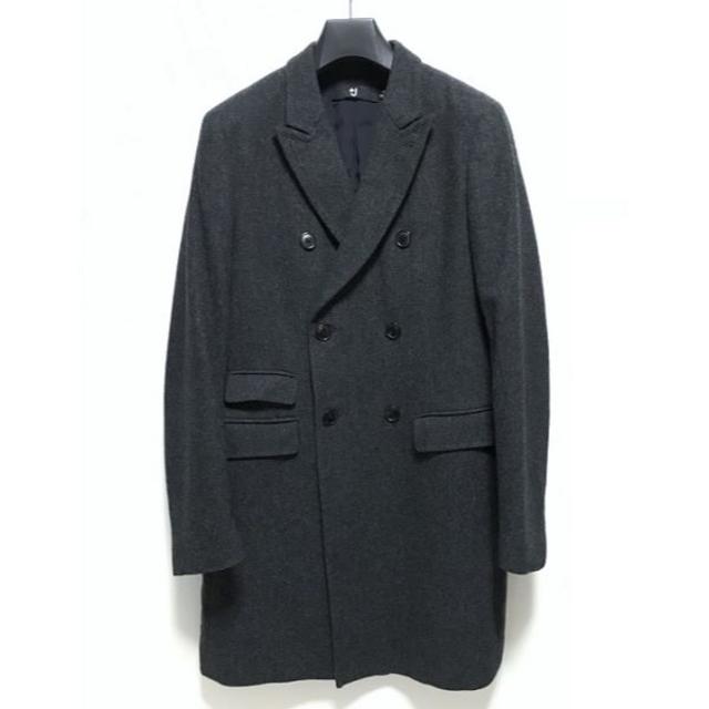 美品 ユニクロ+J ウールダブルチェスターコート Ｍ JIL SANDER