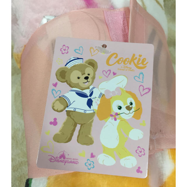 Disney(ディズニー)の♡香港ディズニー♡ダッフィー♡クッキー♡ブランケット♡ エンタメ/ホビーのおもちゃ/ぬいぐるみ(キャラクターグッズ)の商品写真