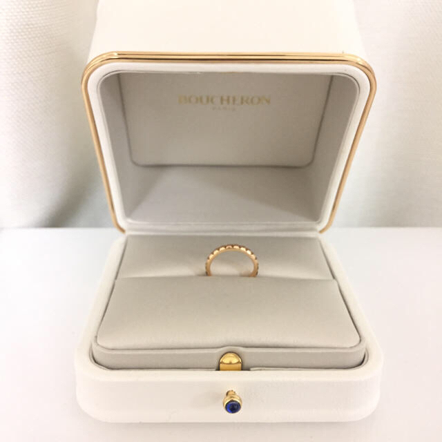 BOUCHERON(ブシュロン)のBOBUCHERON♡ポワント ド ディアマン マリッジリング レディースのアクセサリー(リング(指輪))の商品写真