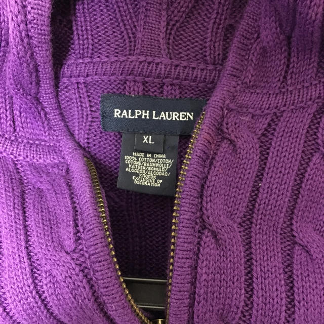 Ralph Lauren(ラルフローレン)のラルフローレン ニットパーカー レディースのトップス(パーカー)の商品写真