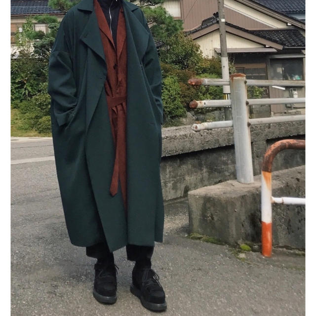 17AW よそいきダブルロングコート