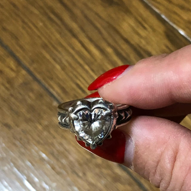 DEAL DESIGN(ディールデザイン)のDEAL TEARS  PAIN HEART RING 15号 レディースのアクセサリー(リング(指輪))の商品写真