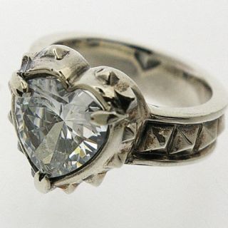 ディールデザイン(DEAL DESIGN)のDEAL TEARS  PAIN HEART RING 15号(リング(指輪))