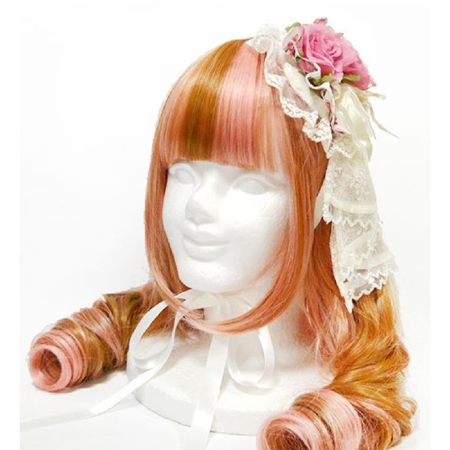 Angelic Pretty(アンジェリックプリティー)のAngelic Pretty Dramatic Rose  キャノティエ レディースのヘアアクセサリー(カチューシャ)の商品写真