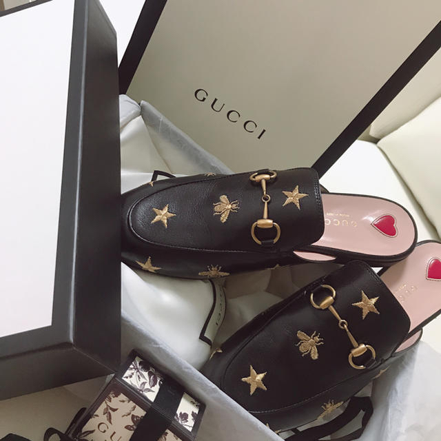 上品】 Gucci - GUCCIスリッポン スリッポン/モカシン