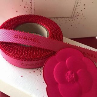 シャネル(CHANEL)のシャネル リボン&カメリアステッカー ラッピング(ラッピング/包装)