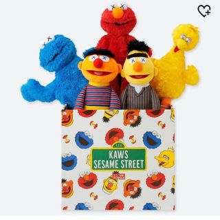 セサミストリート(SESAME STREET)のカウズ×セサミストリートコンプリートボックス(ぬいぐるみ)