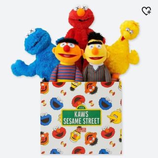 セサミストリート(SESAME STREET)のKAWS×セサミストリートトイコンプリートボックス(ぬいぐるみ)