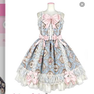 アンジェリックプリティー(Angelic Pretty)の【タグ付き 未使用】Princess Rococoジャンパースカート(ひざ丈ワンピース)