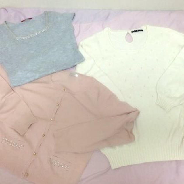SNIDEL(スナイデル)の春冬服8点set♡ピンク系 レディースのトップス(Tシャツ(長袖/七分))の商品写真