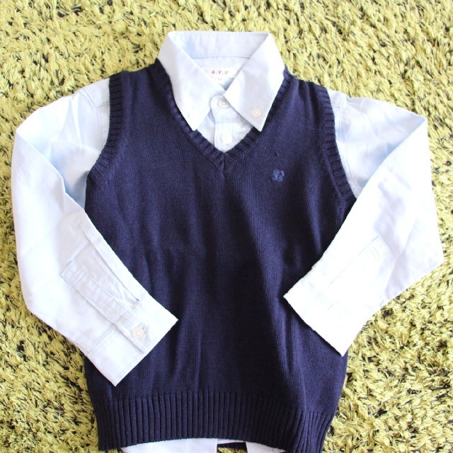 a.v.v(アーヴェヴェ)の110センチ　キッズ服 キッズ/ベビー/マタニティのキッズ服男の子用(90cm~)(ブラウス)の商品写真