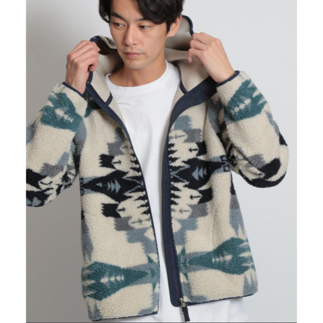 niko and...(ニコアンド)のPENDLETON  ボアブルゾン メンズのジャケット/アウター(ブルゾン)の商品写真