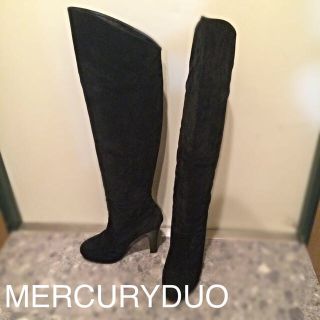 マーキュリーデュオ(MERCURYDUO)のMERCURYDUO♡ニーハイブーツ(ブーツ)