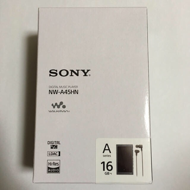 NW-A45 グレイッシュブラック 16GB 新品