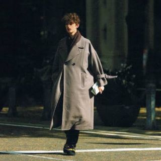 SHAREEF - シャリーフ メルトン オーバーサイズ ブラック 完売品