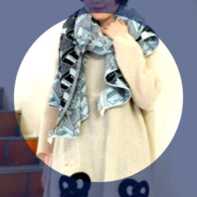 I am I(アイアムアイ)のアイアムアイ♡BOOK大判ストール レディースのファッション小物(マフラー/ショール)の商品写真
