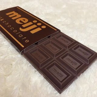 メイジ(明治)の明治ミルクチョコレート ミラー(卓上ミラー)