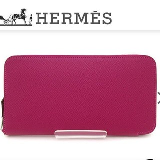 エルメス(Hermes)の❤️クリスマスセール❤️【HERMES】シルクイン ロング ローズパープル 新品(財布)