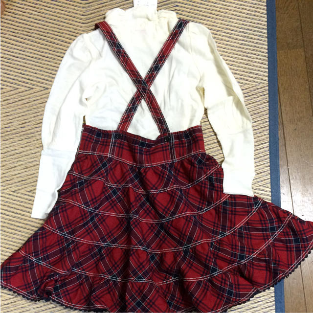 キッズ服女の子用(90cm~)メゾピアノセットアップ140サイズ☆