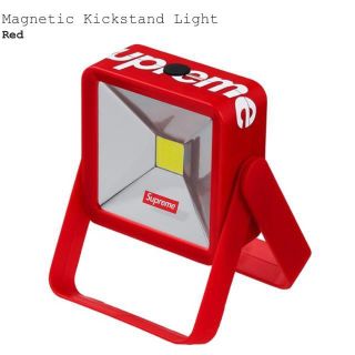 シュプリーム(Supreme)の赤黒セット supreme Magnetic Kickstand Light(ライト/ランタン)